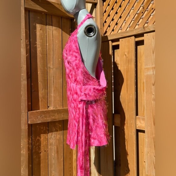 🆕 MISHA COLLECTION 🧿 NWOT The Sapphire Sequins Mini Dress, Fuschia Sz S - US 4 - Picture 7 of 16